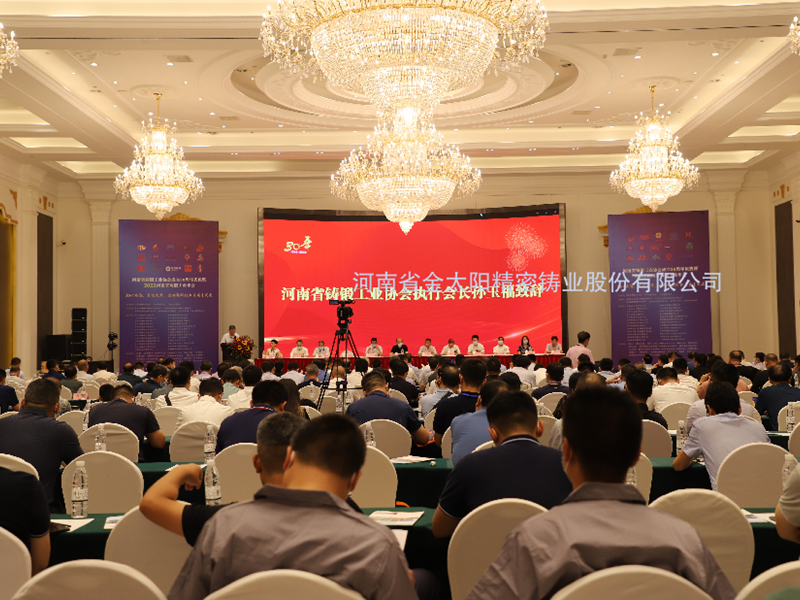 喜報!金太陽鑄業(yè)榮獲河南省“鑄造專(zhuan)業(yè)(ye)化領軍企業(yè)”等榮譽稱號